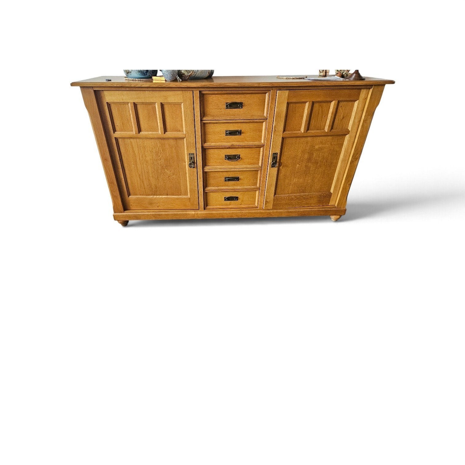 dressoir blankeiken 170cm breed, Ophalen, Gebruikt, 150 tot 200 cm, 25 tot 50 cm