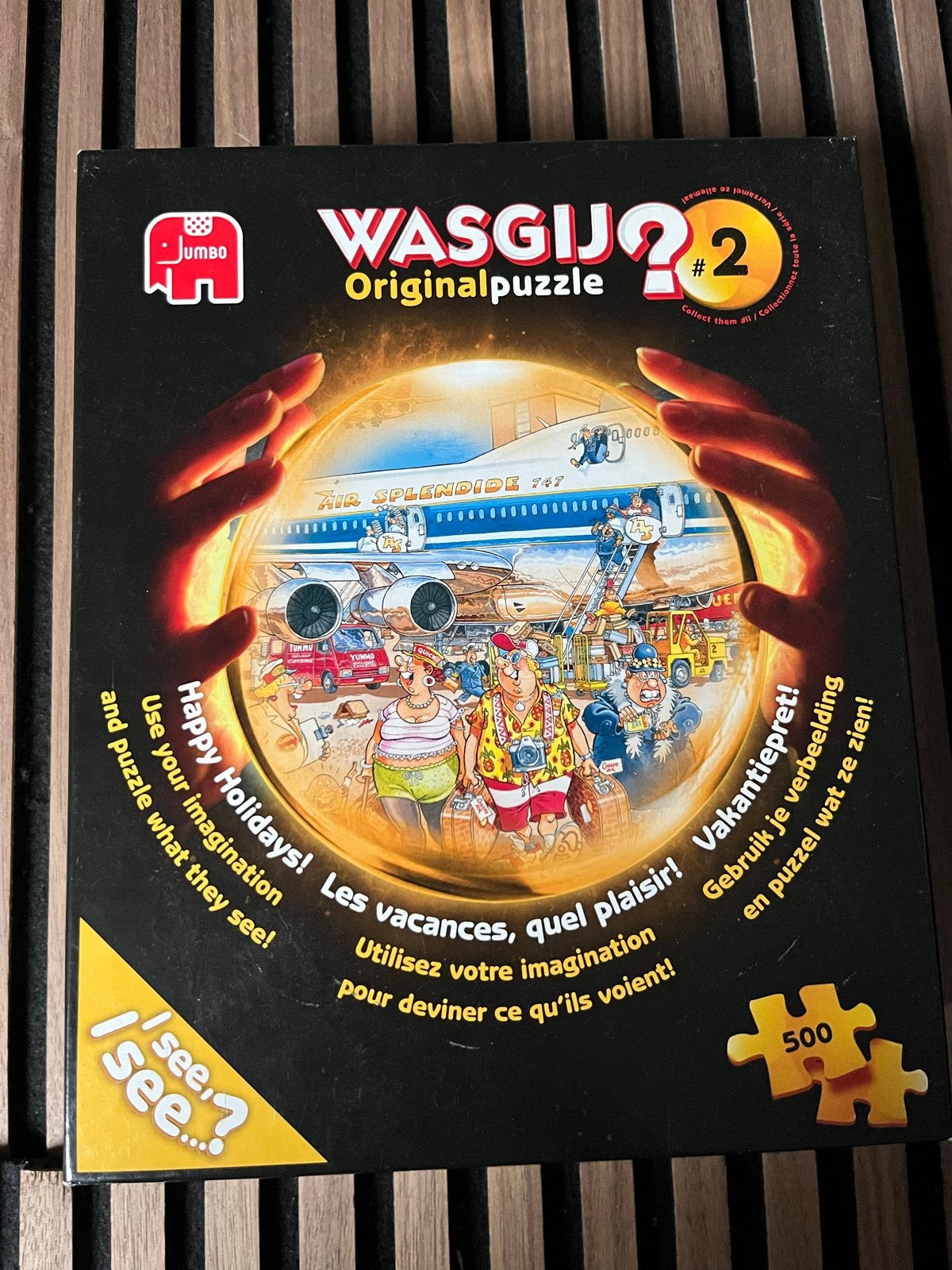 Wasgij Original Puzzel #2 - Vakantiepret! 500 stukjes, Ophalen, Meer dan 50 stukjes, Zo goed als nieuw, 6 jaar of ouder