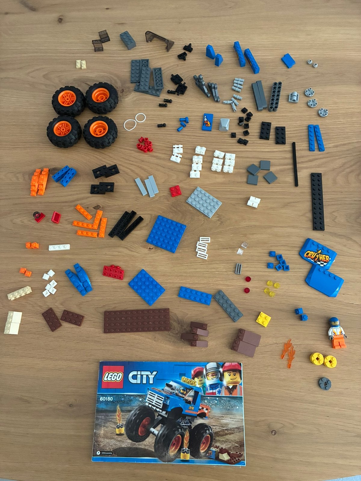 Lego City 60180 Monstertruck, City, Lego, Ophalen of Verzenden, Zo goed als nieuw