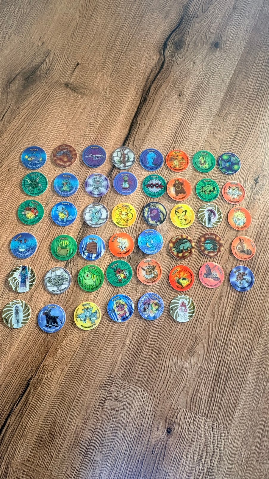 Pokémon flippos 2001 (pogs), Verzamelen, Ophalen of Verzenden, Losse flippo's