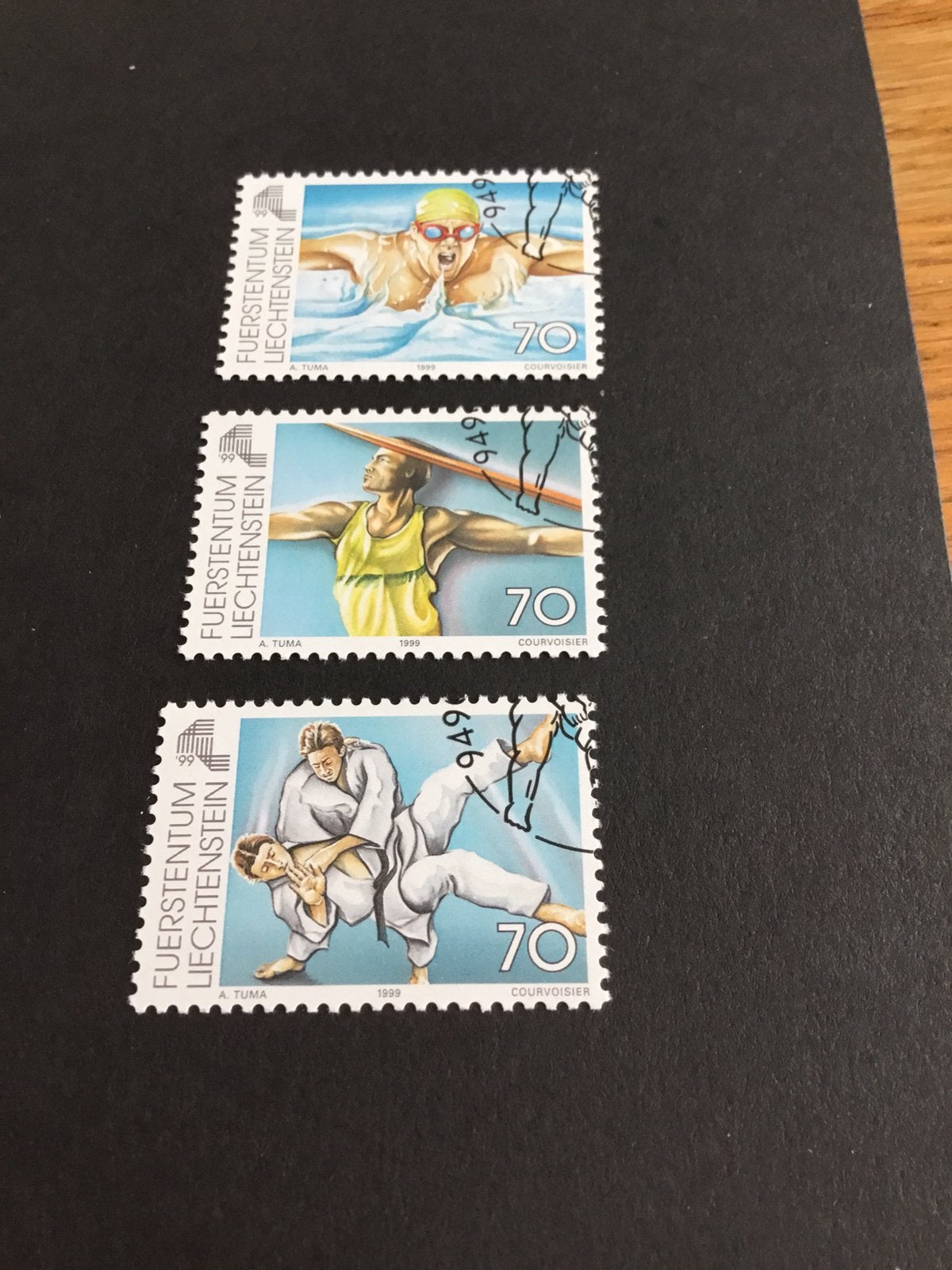 Liechtenstein minrs 1203/1301, Postzegels en Munten, Postzegels | Nederlandse Antillen en Aruba, Ophalen of Verzenden, Gestempeld