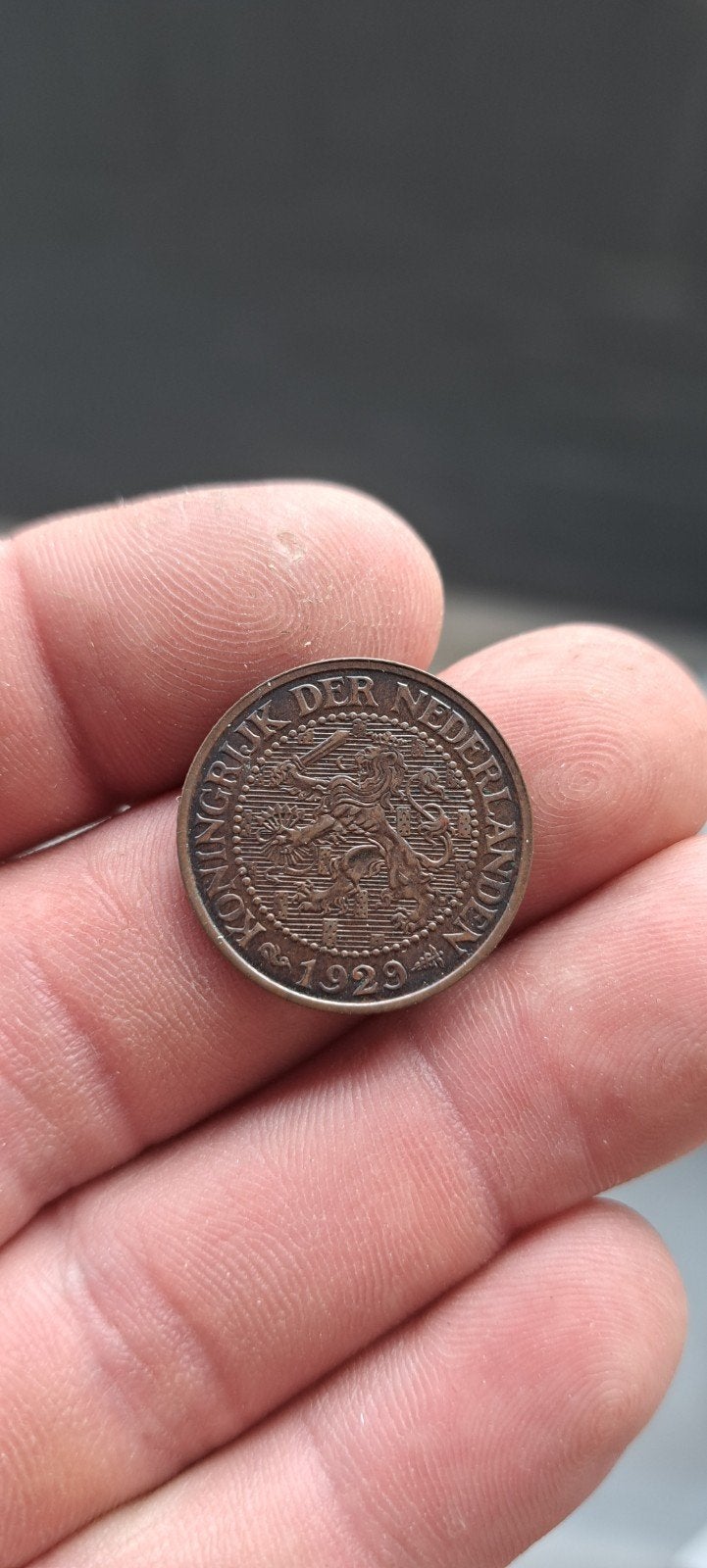 2,5 cent 1929, Ophalen of Verzenden, Koningin Wilhelmina, 1 cent