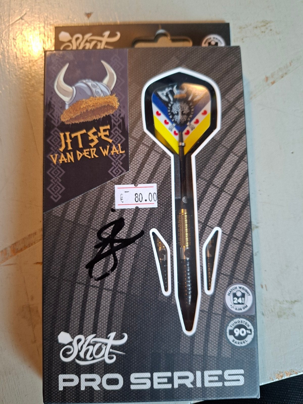 Dartpijlen 24 gram, Ophalen of Verzenden, Zo goed als nieuw, Pijlen