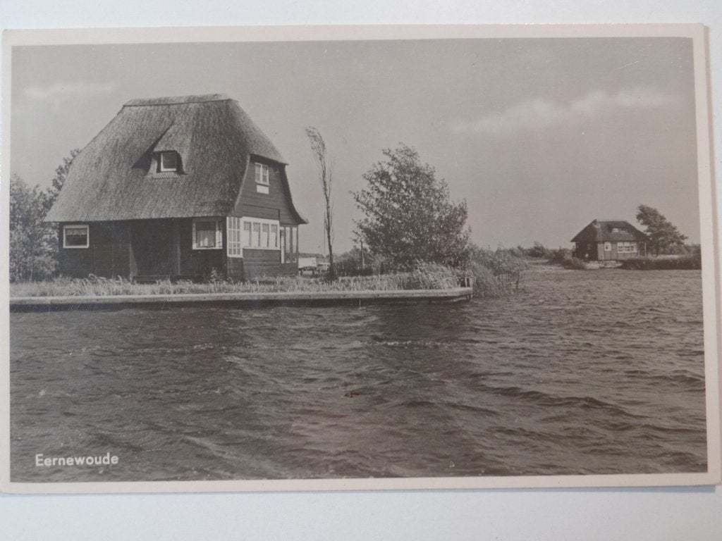 Fotokaart Eernewoude, Ophalen of Verzenden, 1920 tot 1940, Ongelopen, Friesland