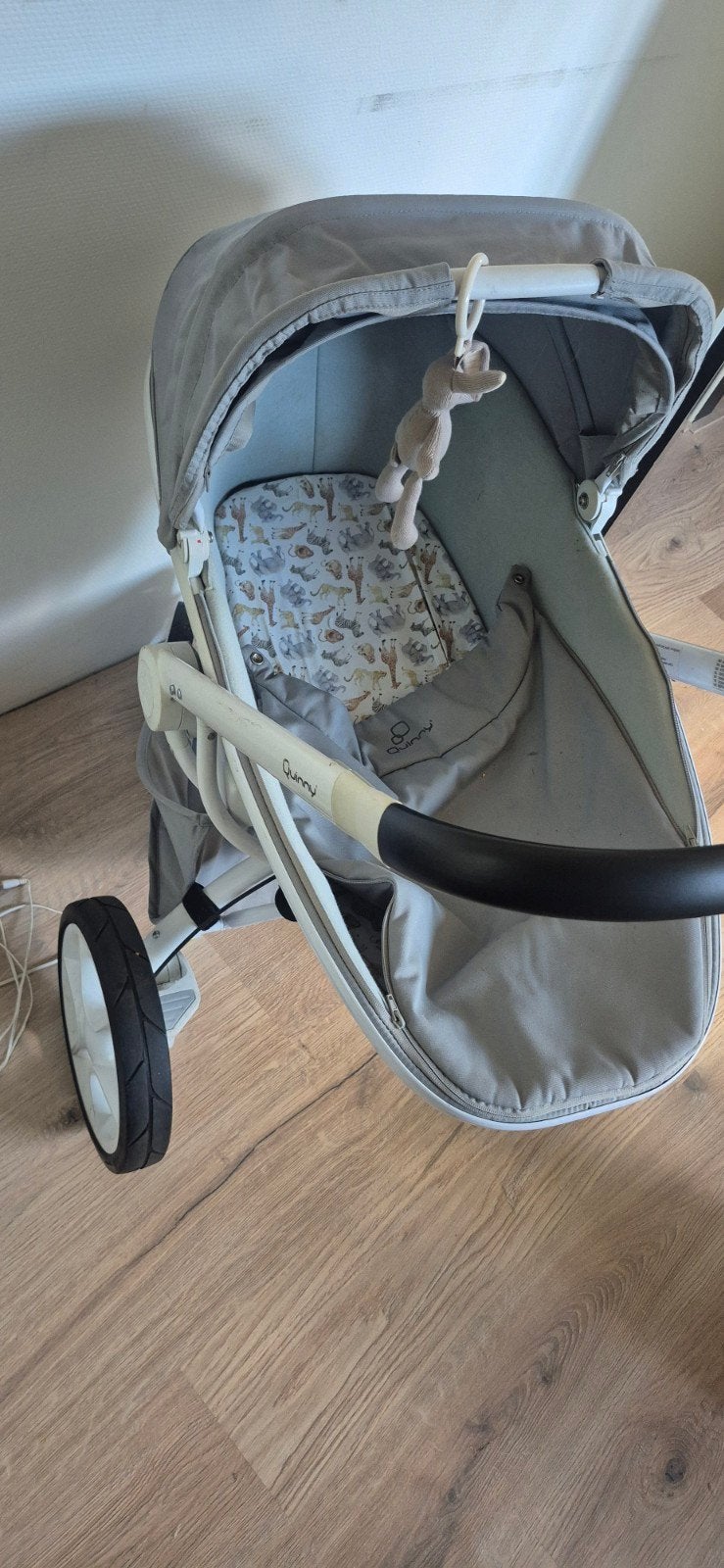 Quinny Kinderwagen met reiswieg en Maxi-Cosi adapters, Kinderwagen, Gebruikt, Met autostoeltje, Quinny