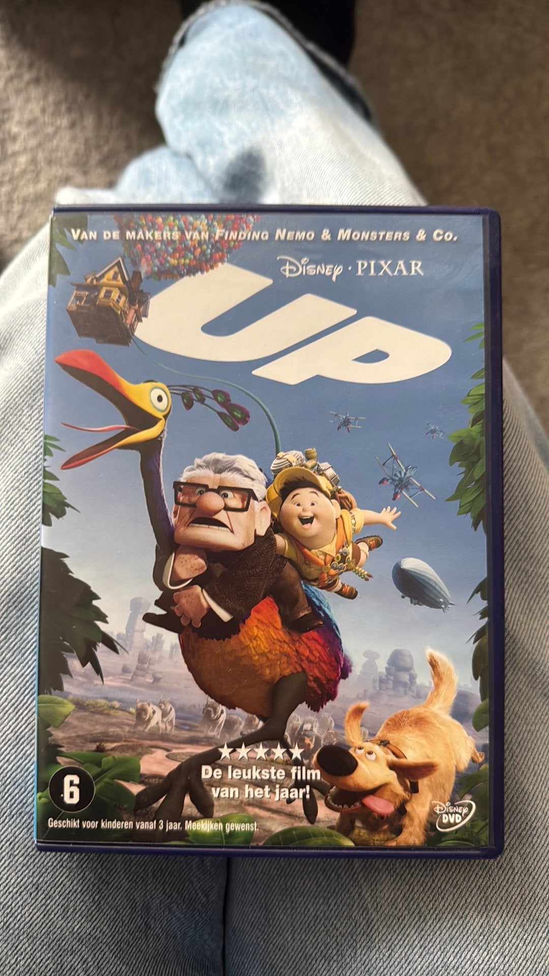 Dvd disney pixar Up, Vanaf 6 jaar, Ophalen of Verzenden, Gebruikt, Amerikaans