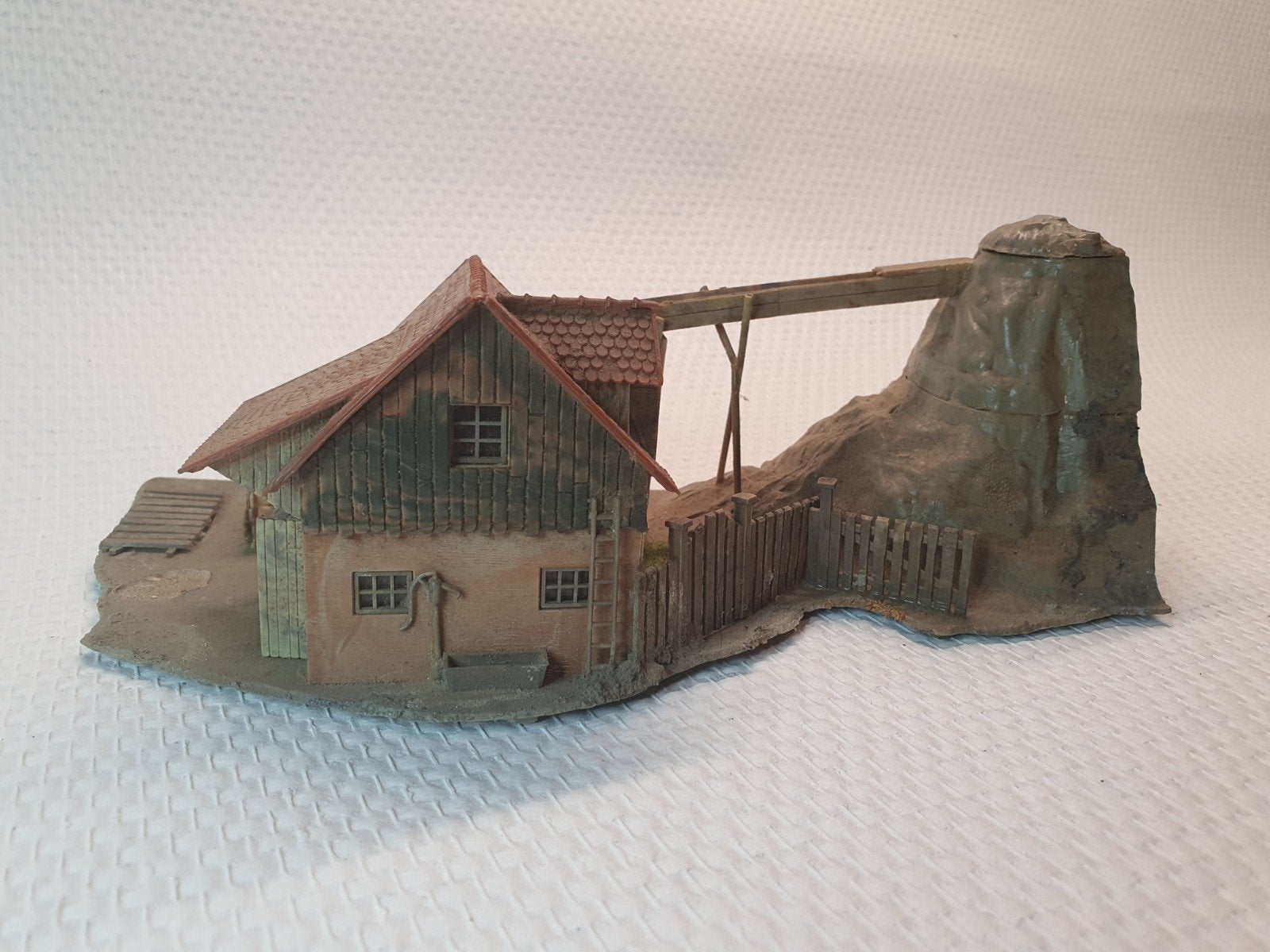 Scenery watermolen met pompje - Gebruikt, Hobby en Vrije tijd, Modelbouw | Overige, Ophalen of Verzenden