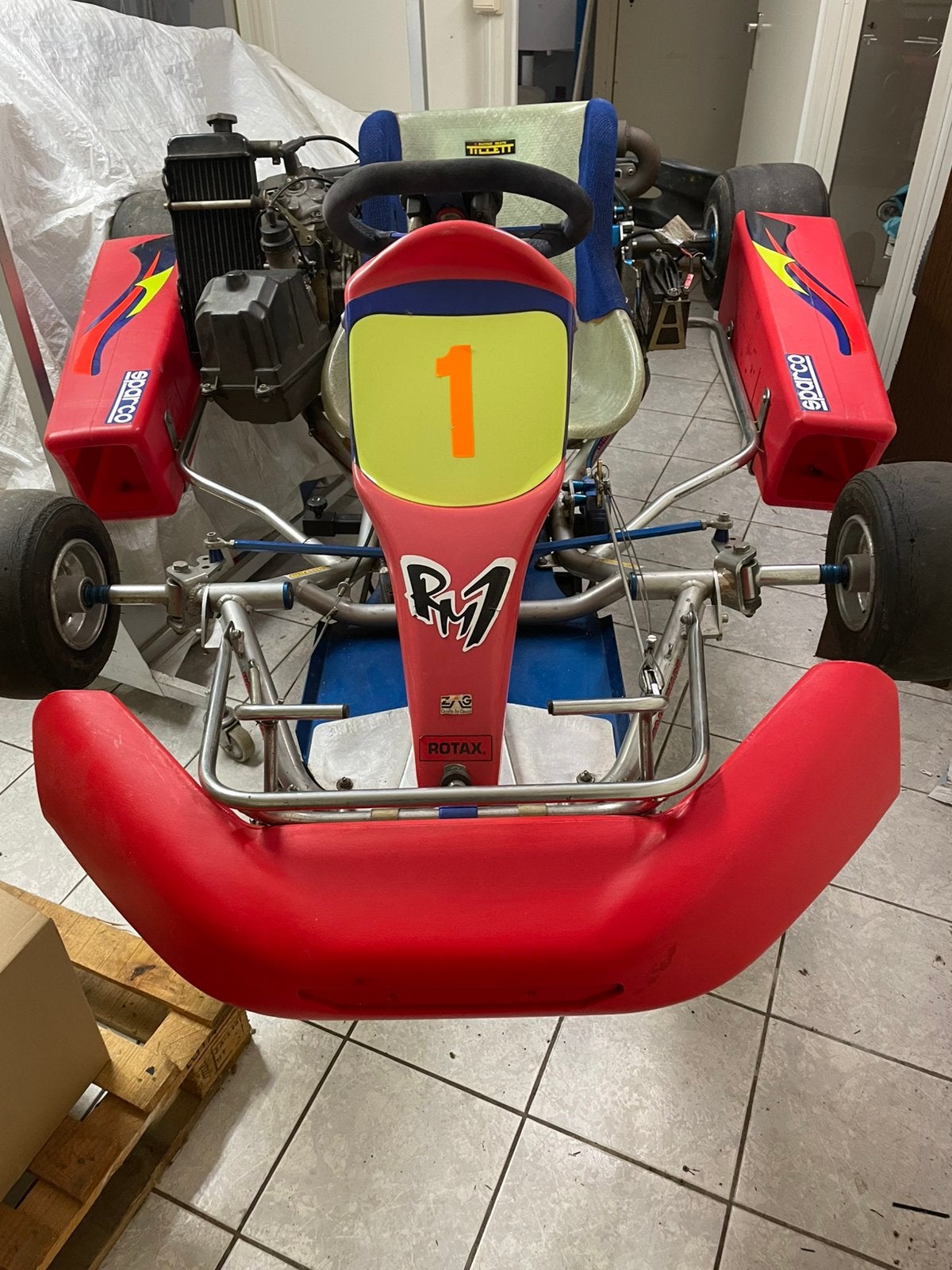 Rotax Max Senior koopje, Ophalen, Gebruikt, Kart