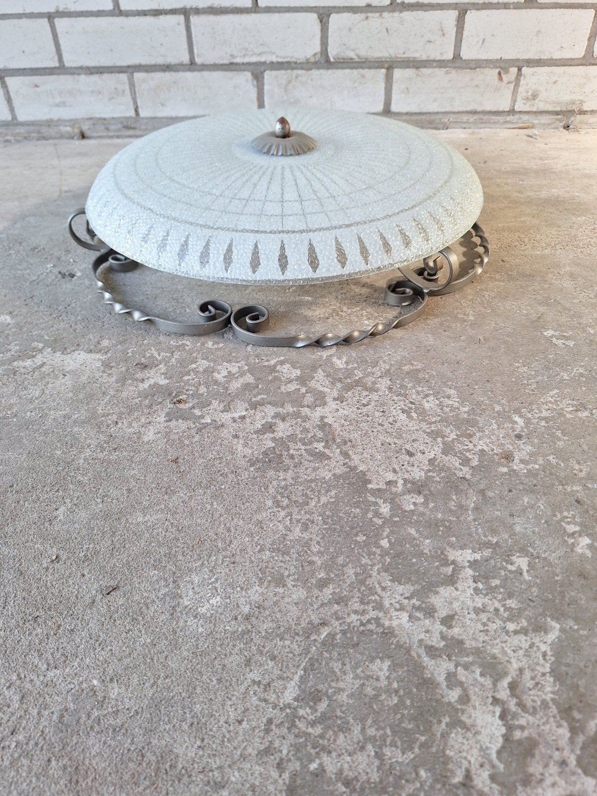 Vintage plafond of paraplulamp 1960, Ophalen