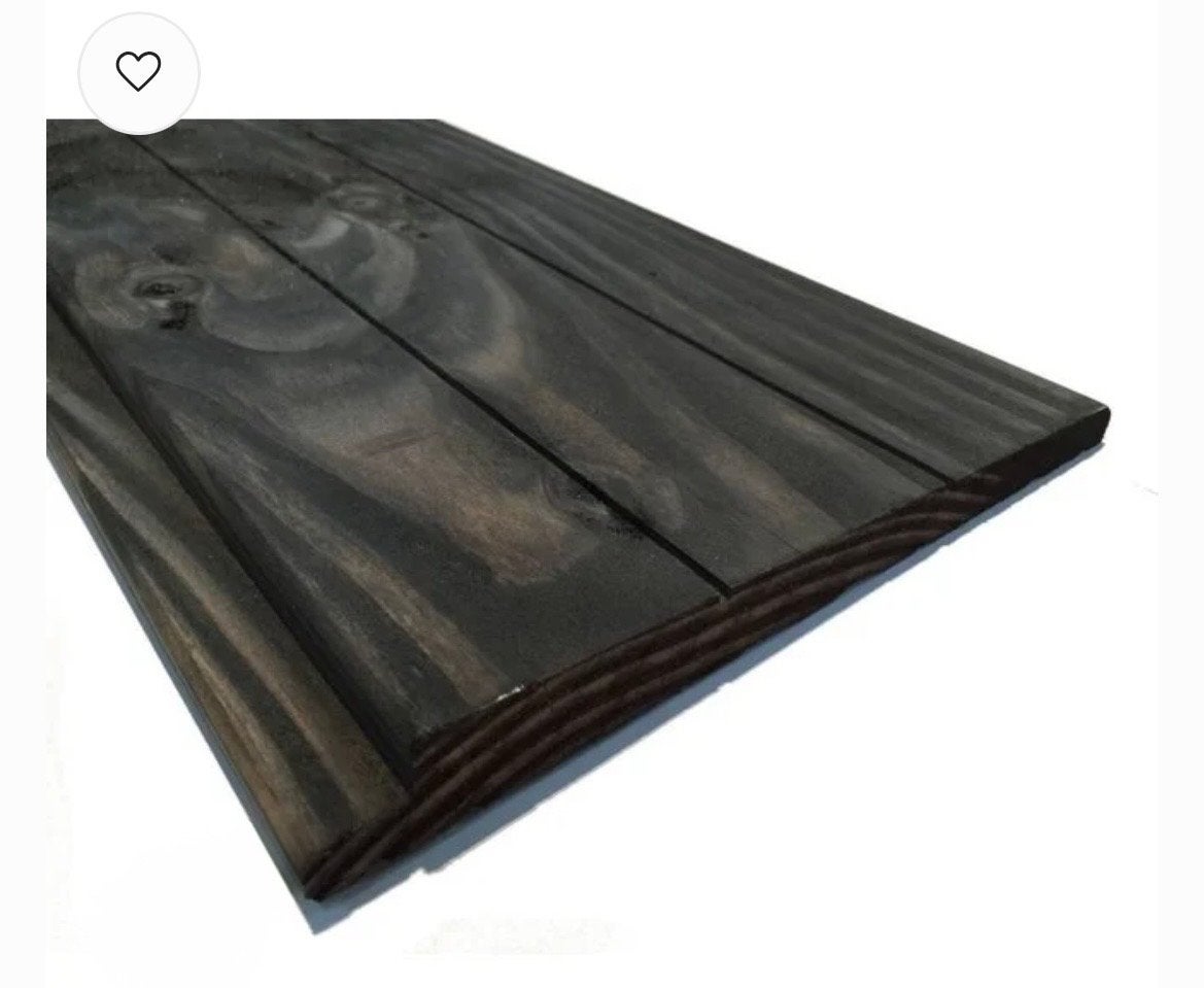 Douglas Zweeds Rabat Zwart Geimpregneerd 11-26x195mm, 25 tot 50 mm, Nieuw, Plank, 300 cm of meer