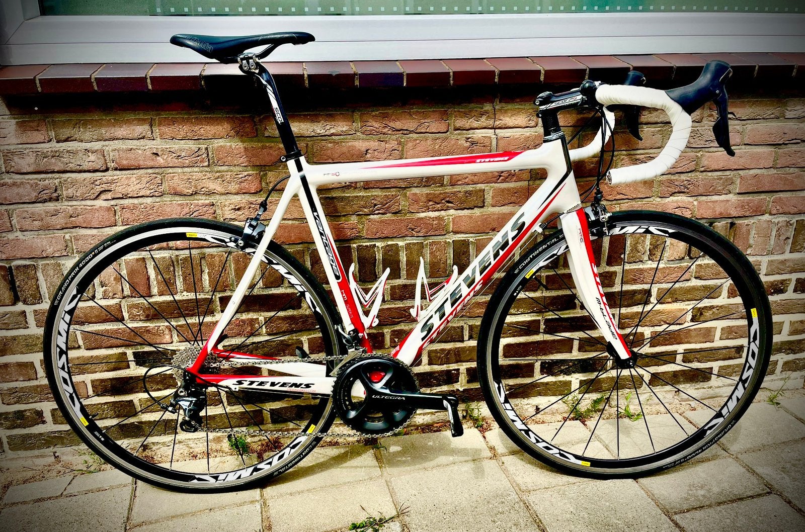 Racefiets Stevens (56) carbon, Fietsen en Brommers, Fietsen | Racefietsen, 28 inch, Gebruikt, Carbon, Velgrem