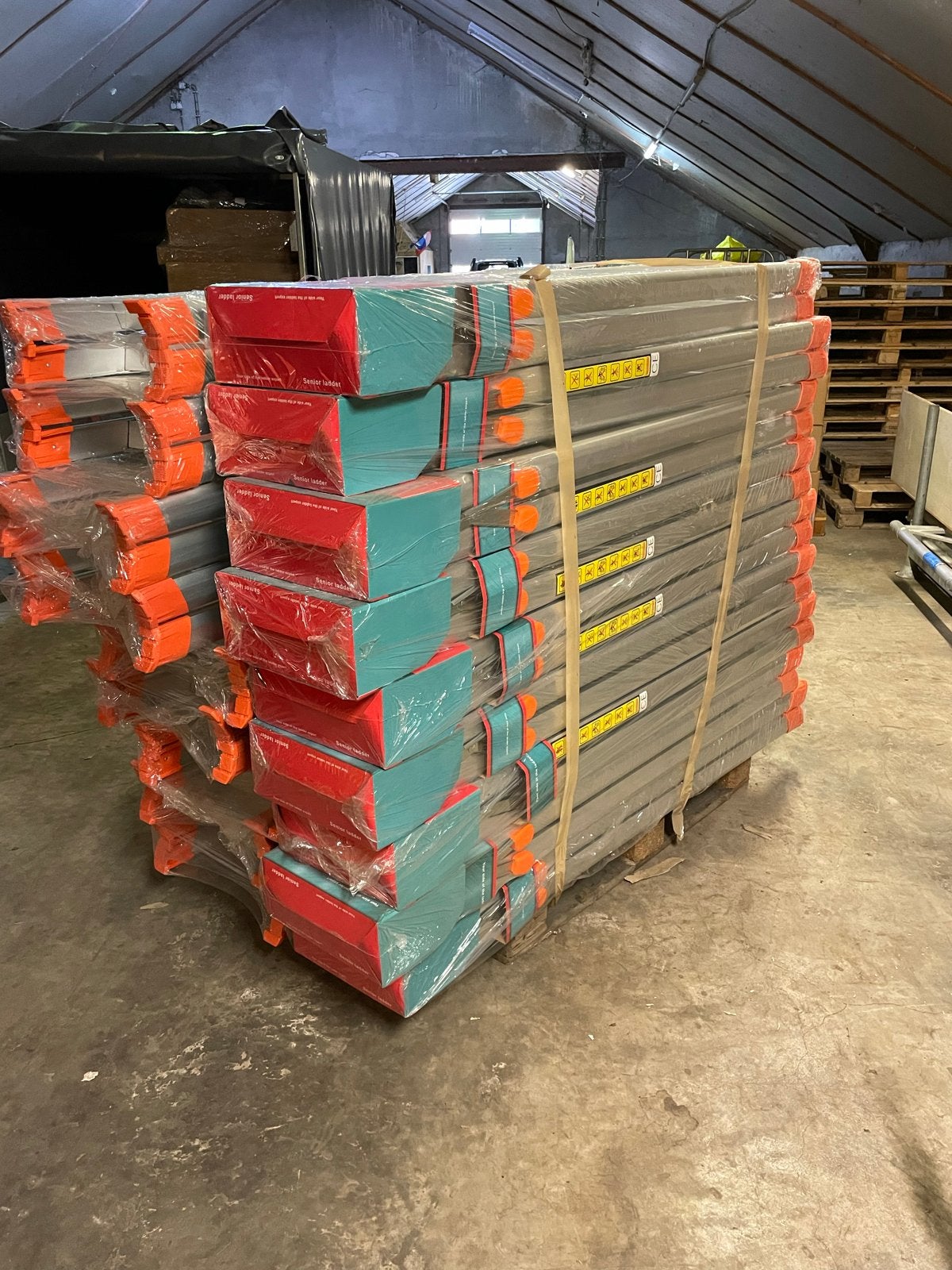 20x JR Ladders Dubbele Aluminium Bouwtrappen 6x6 Tr, Doe-het-zelf en Verbouw, Ladders en Trappen, Ophalen, Nieuw, Opvouwbaar of Inschuifbaar