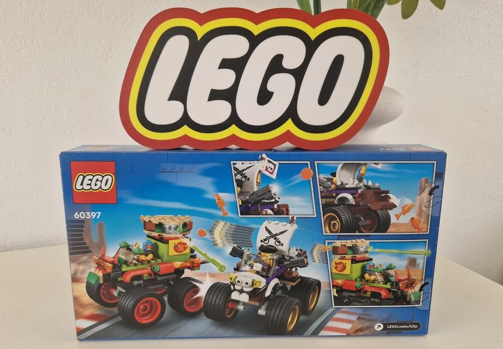 Lego City 60397 Monster Truck Race, City, Lego, Nieuw, Ophalen of Verzenden