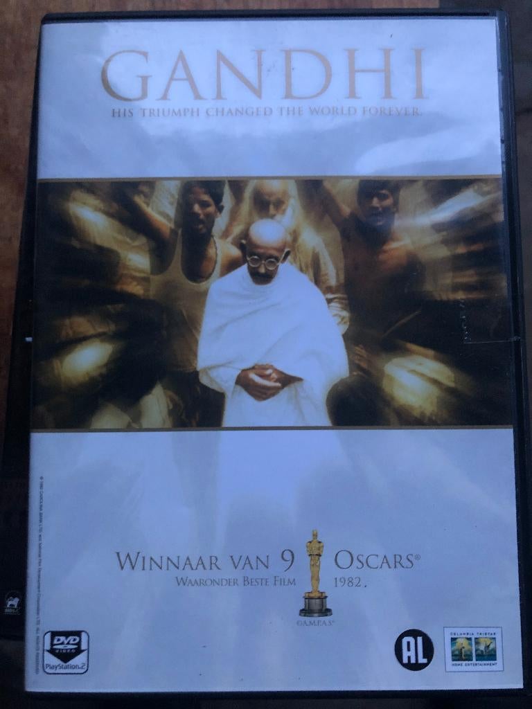 Gandhi DVD (9 Oscars...), Vanaf 12 jaar, Ophalen of Verzenden, Zo goed als nieuw, Overige gebieden