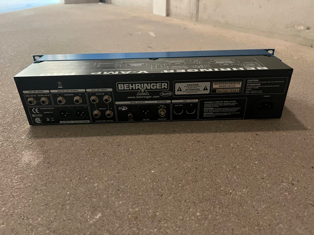 Behringer V-AMP PRO Rack Gitaar Preamp / Multi-effect, Muziek en Instrumenten, Ophalen of Verzenden, Gebruikt, Gitaar, 100 watt of meer