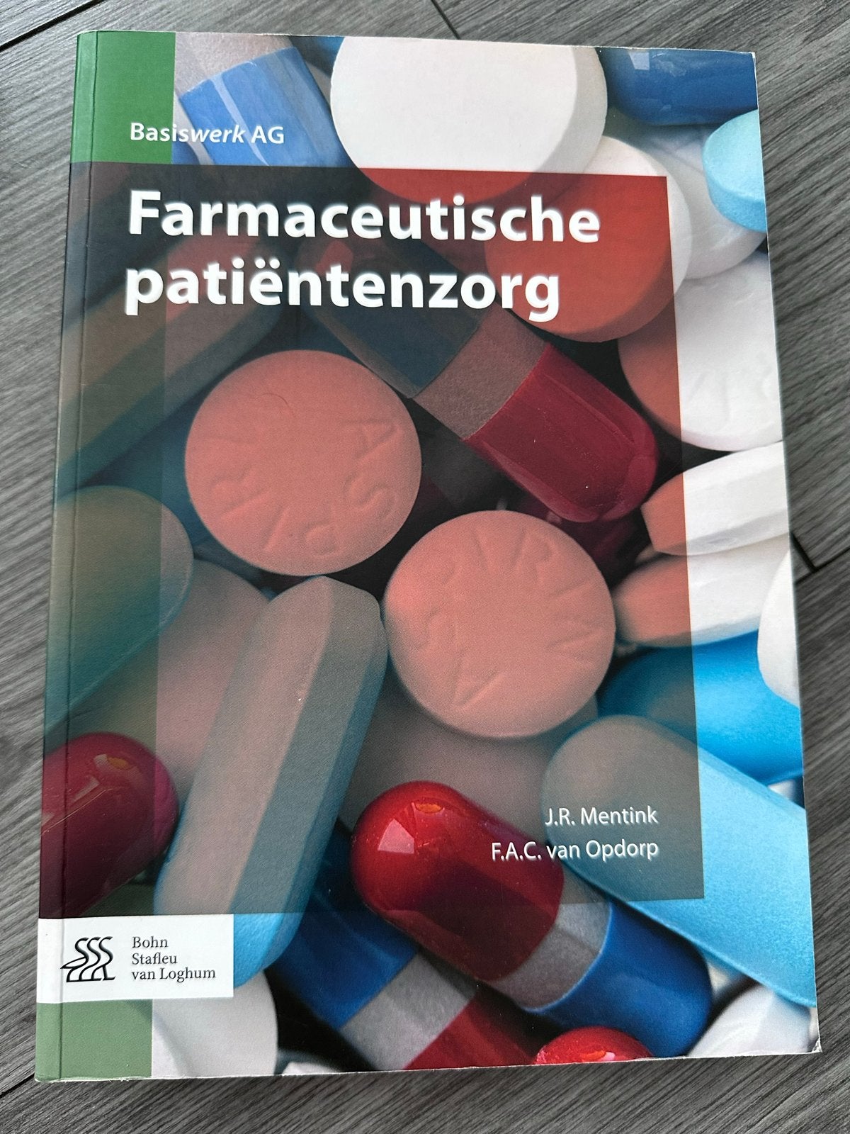 Farmaceutische patiëntenzorg - J.R. Mentink, Ophalen of Verzenden, Beta, Zo goed als nieuw, MBO