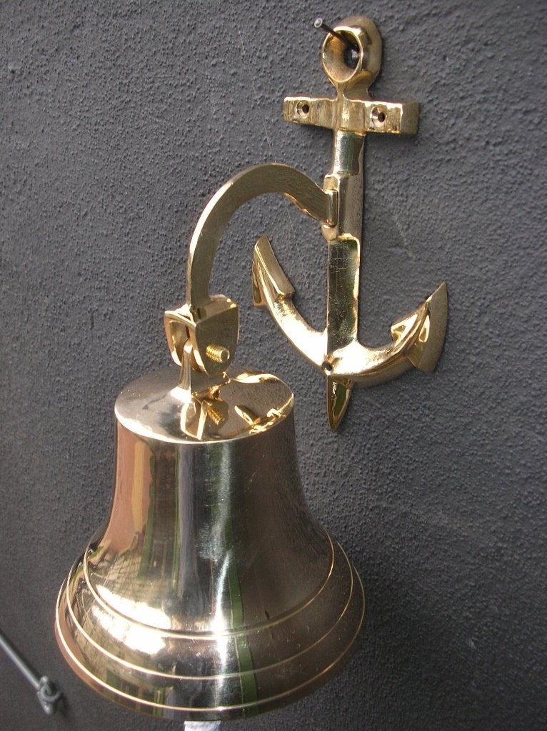 koperen scheepsbel boot schip, Antiek en Kunst, Verzenden