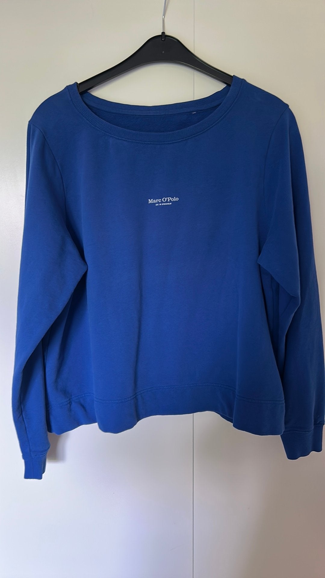 Sweater xxl Marc O’Polo, Kleding | Dames, Verzenden, Zo goed als nieuw, Maat 46/48 (XL) of groter, Blauw