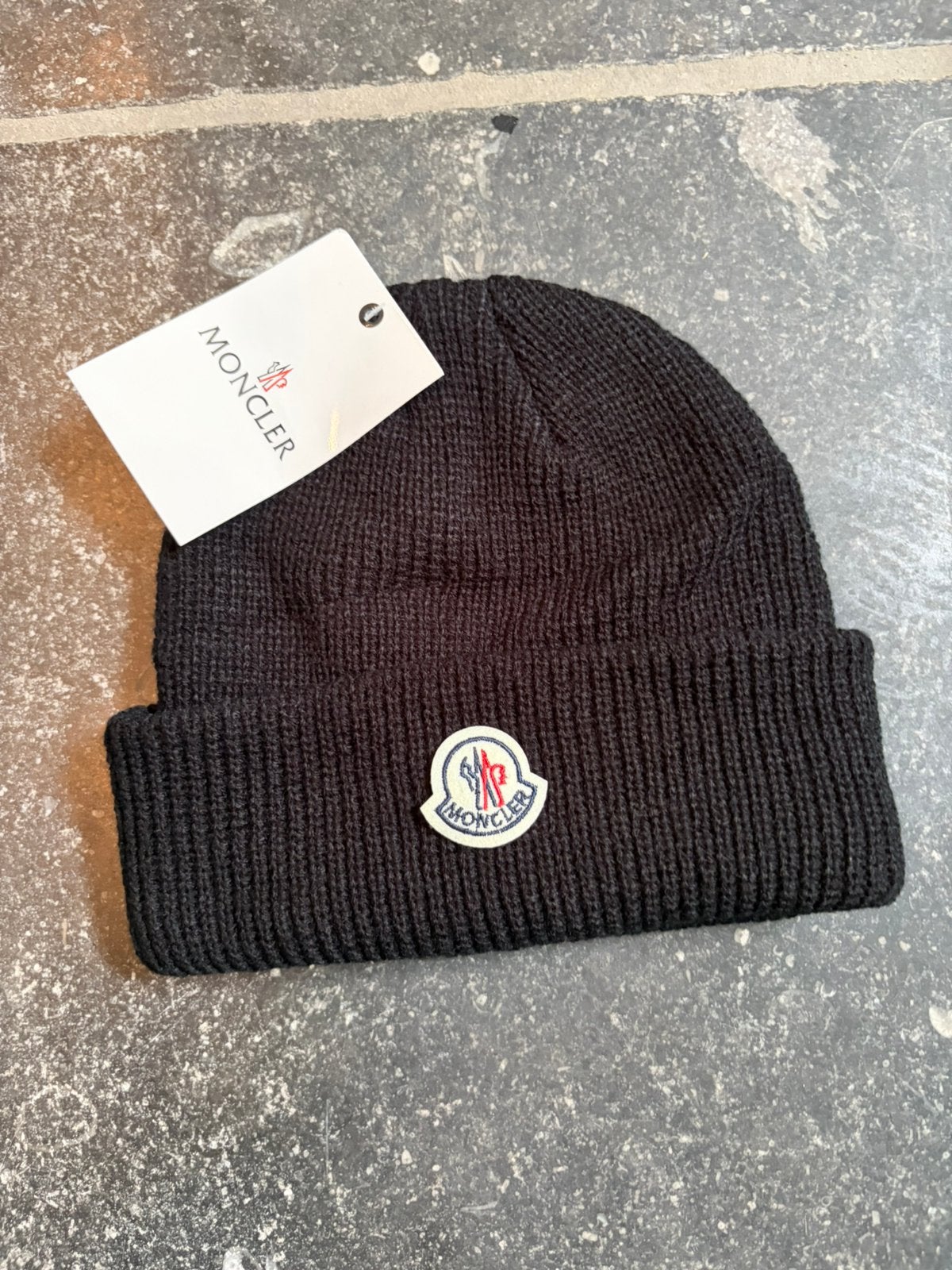 Moncler muts zwart, Kleding | Heren, Ophalen of Verzenden, Nieuw, Overige maten, Muts