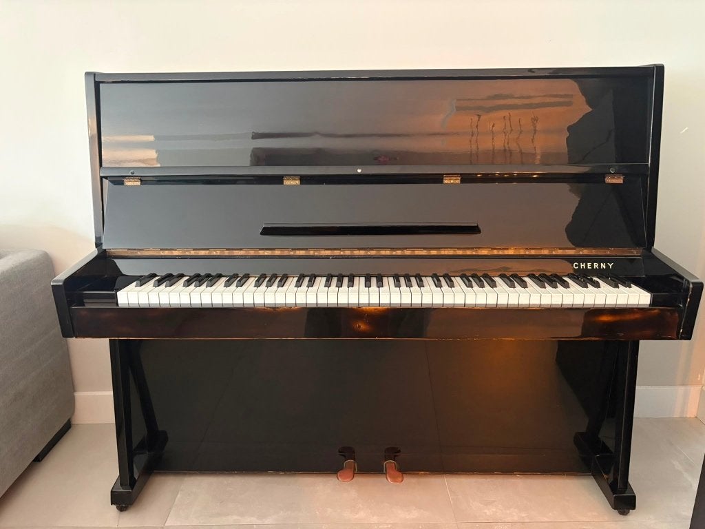 Piano cherny, Ophalen, Gebruikt, Zwart, Piano
