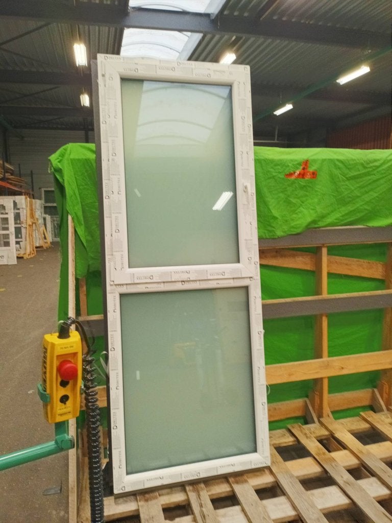 Kunststof Draaikiep vast kozijn  b87 x h230 cm -2405-, Kunststof, Raamkozijn, Niet ingevuld, Nieuw