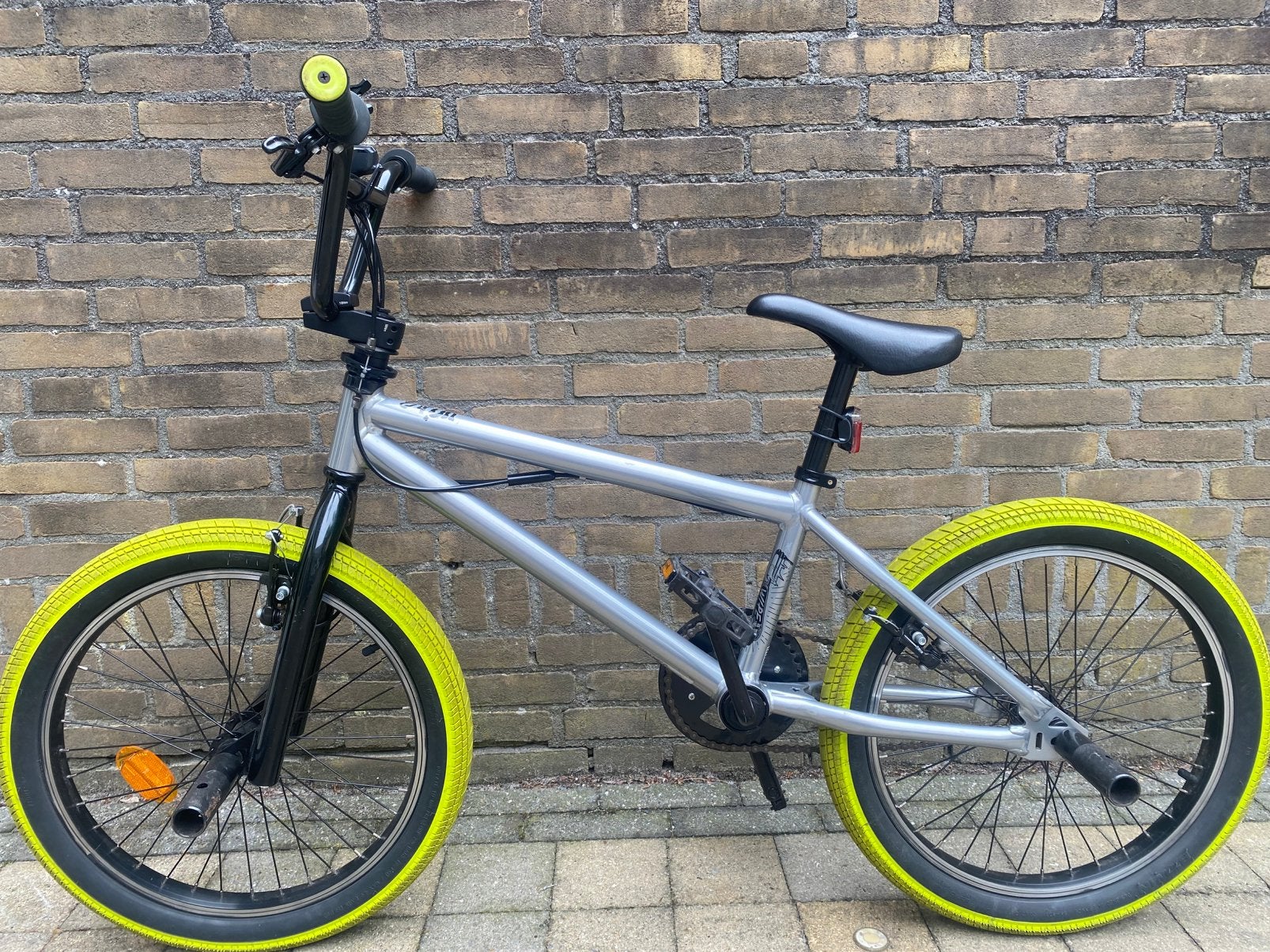 Hele mooie crossfiets, Fietsen en Brommers, Ophalen, Staal, Velgrem, Stuur 360° draaibaar