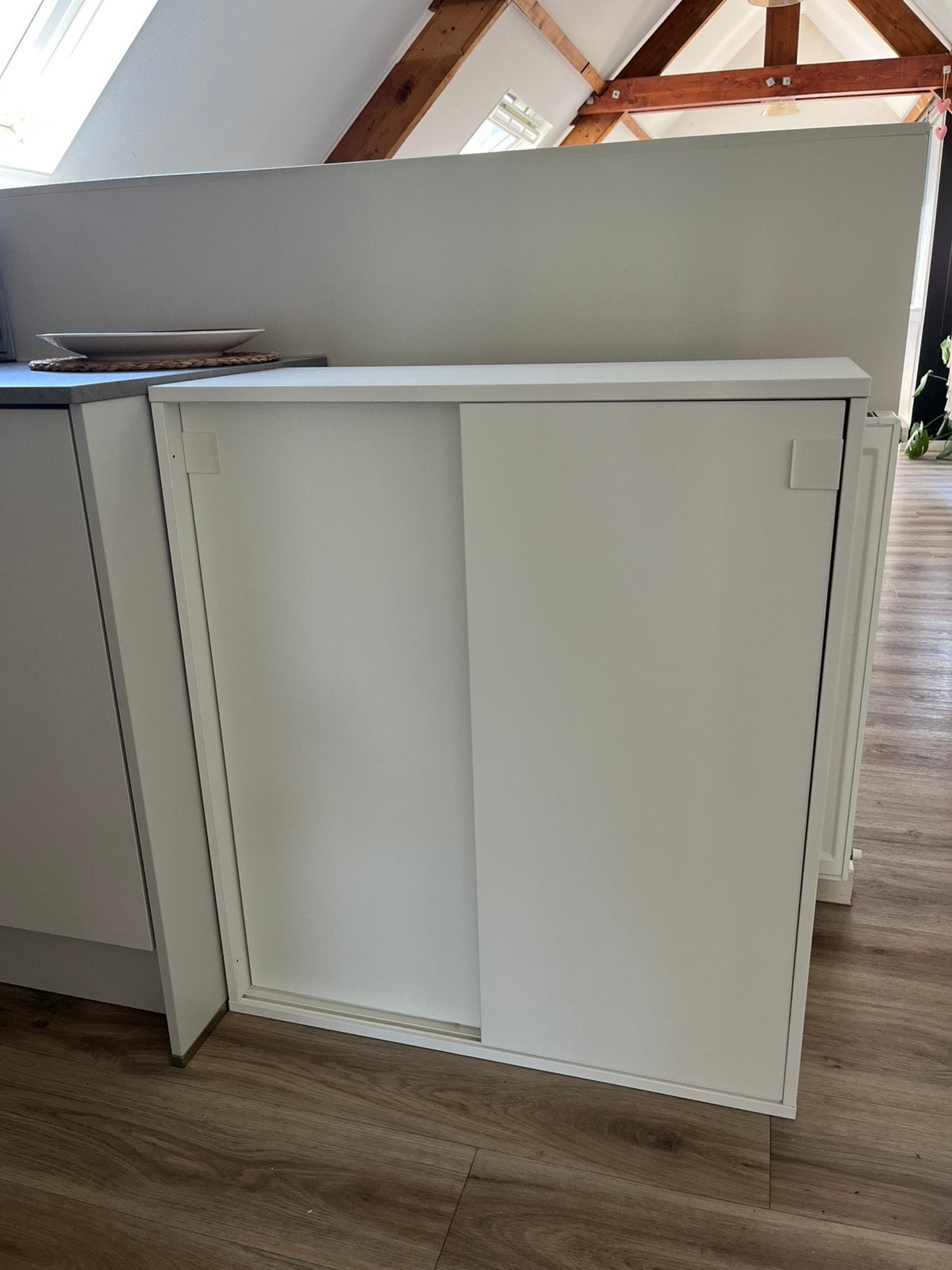 MACKAPÄR shoe cb/stor 80x35x102 white, Ophalen, 50 tot 100 cm, Zo goed als nieuw, Minder dan 100 cm