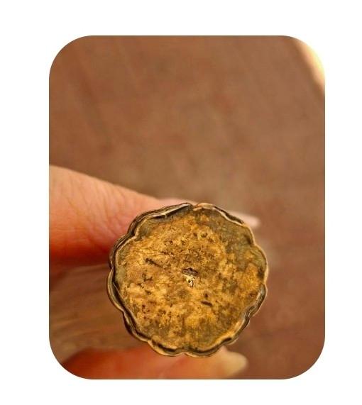 Antiek Kristallen Parfumflesje met Zilveren Monturen, Ophalen of Verzenden