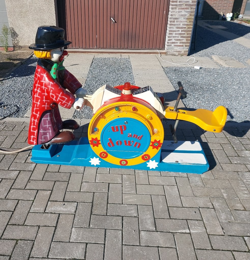 Kiddie ride, Ophalen, Gebruikt
