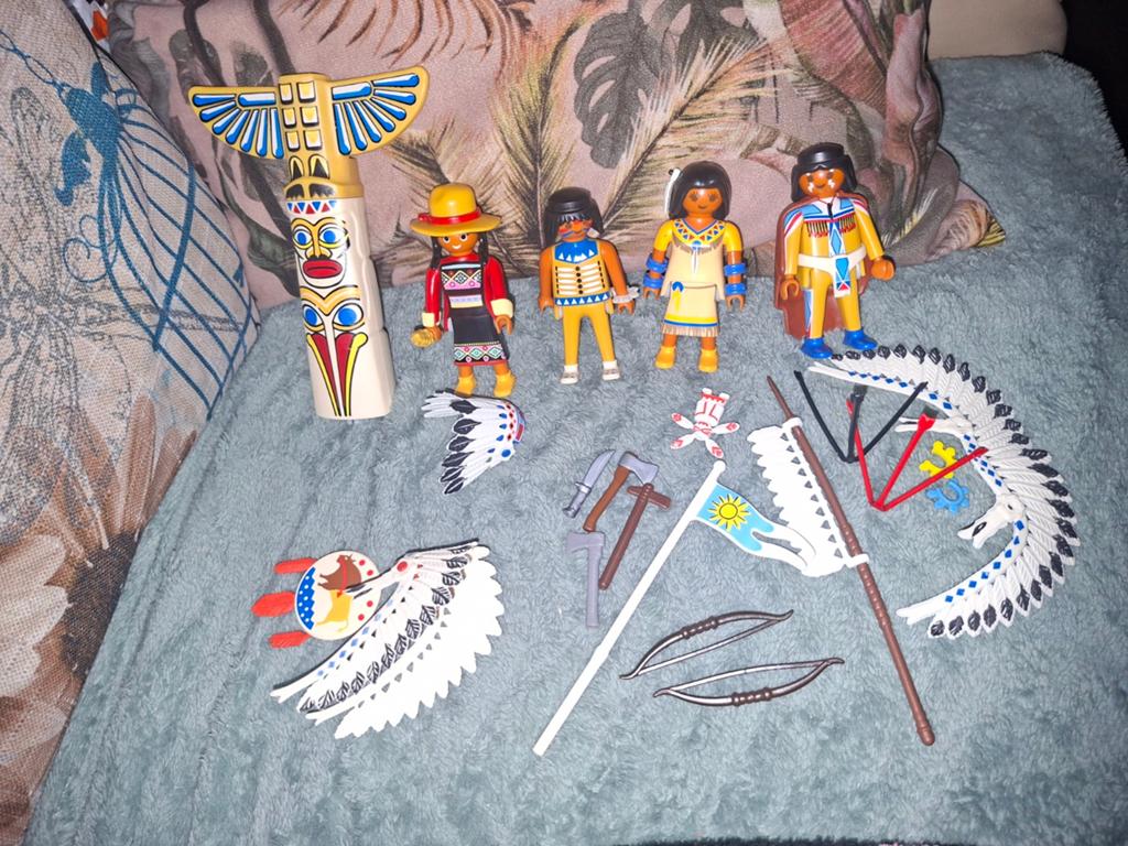 Playmobil indianen set, Ophalen of Verzenden