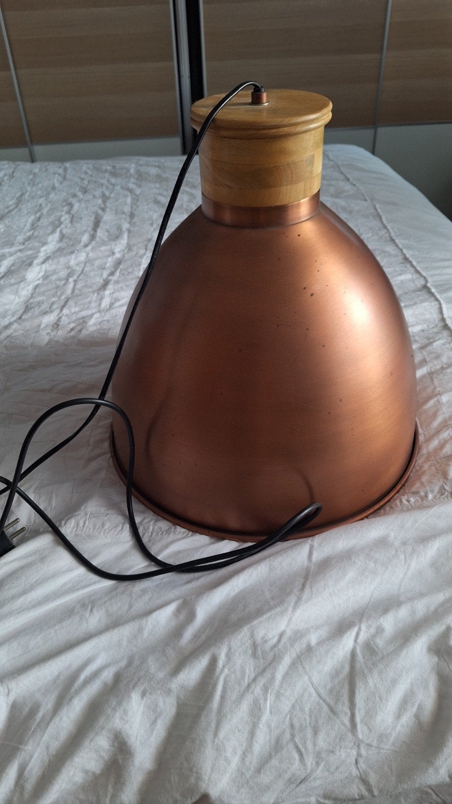 Hanglamp koper, Ophalen of Verzenden, Nieuw, Minder dan 50 cm