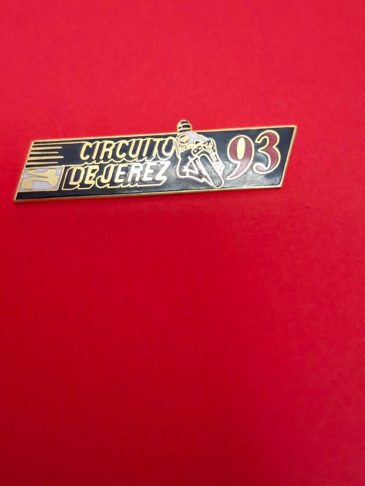 Motor Pin Gp JEREZ. 1993, Verzamelen, Speldjes, Pins en Buttons, Ophalen of Verzenden, Zo goed als nieuw, Transport