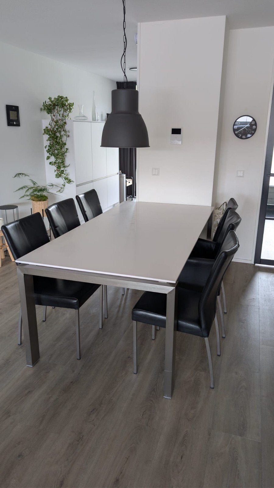 Mooie 6 persoons eetkamer set, Huis en Inrichting, Ophalen, Gebruikt, 200 cm of meer, 50 tot 100 cm