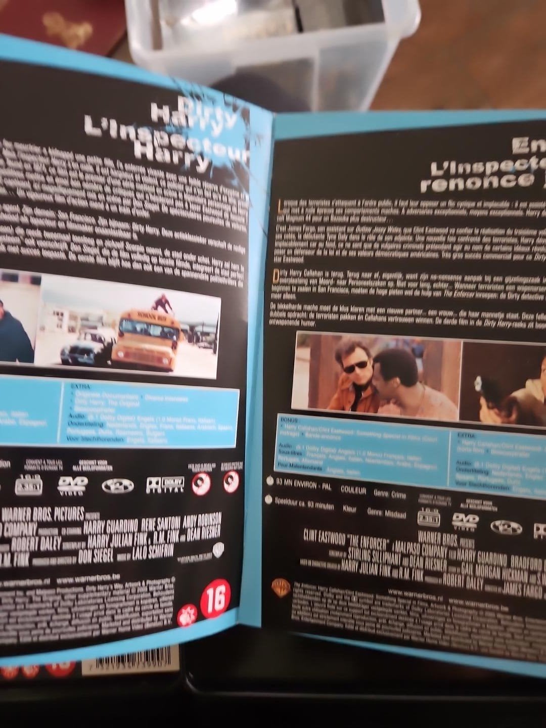 Dirty Harry - L'inspecteur Harry DVD, Vanaf 16 jaar, Nederlands, Ophalen of Verzenden, Detective en Krimi