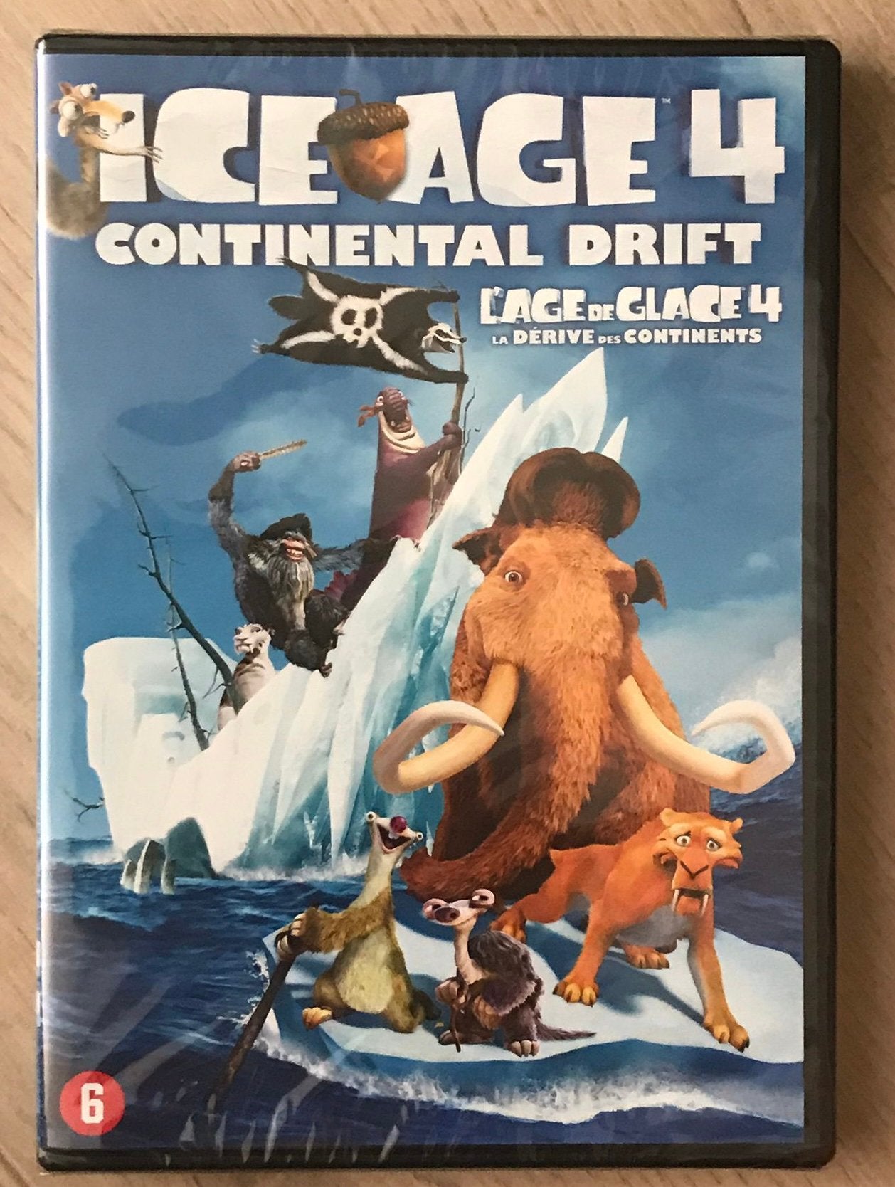 Nieuw Dvd ice age 4 deel vier ijstijd mammoet sid, Alle leeftijden, Ophalen of Verzenden, Nieuw in verpakking, Tekenfilm