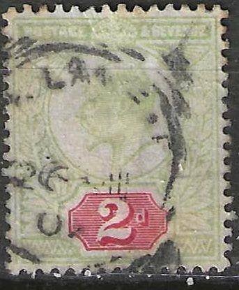Groot-Brittannie 1902-1910 - Yvert 109 - Edward VII (ST), Verzenden, Gestempeld