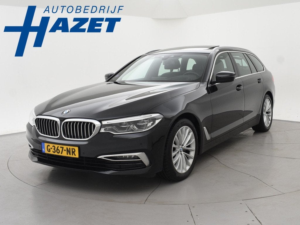 BMW 5-serie Touring 520i HE LUXURY + PANORAMA | HEAD-UP | LI, Auto's, BMW, Bedrijf, Te koop, 5-Serie, ABS, Achteruitrijcamera