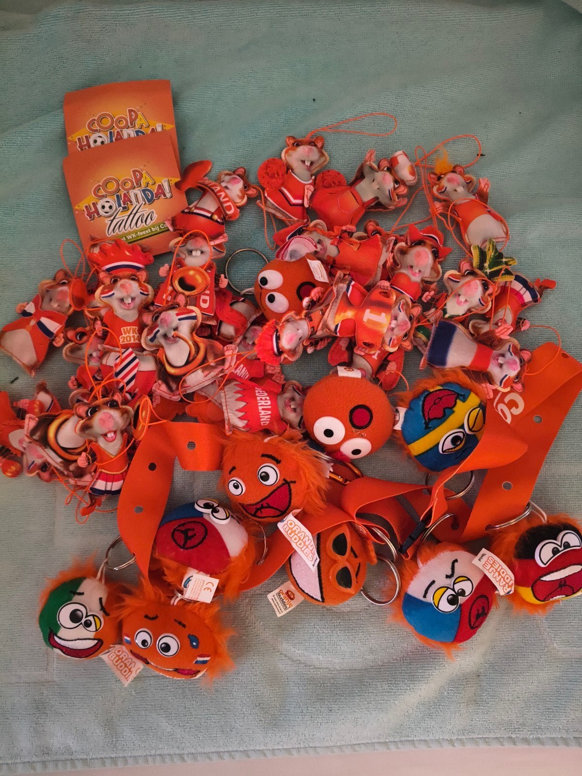 Oranje Hamsters, Smiley's en Tattoos Verzameling, Verzamelen, Ophalen of Verzenden, Gebruikt