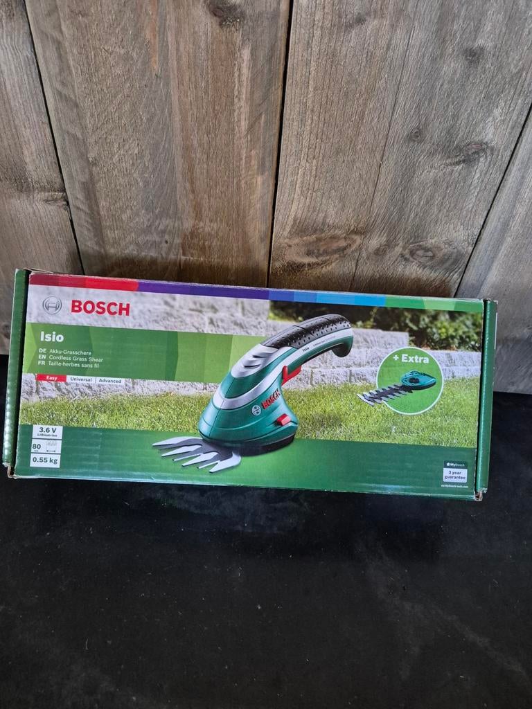 Bosch Accu Grasschaar 3,6V - Zo goed als nieuw, Tuin en Terras, Ophalen of Verzenden, Zo goed als nieuw, Accu, Bosch