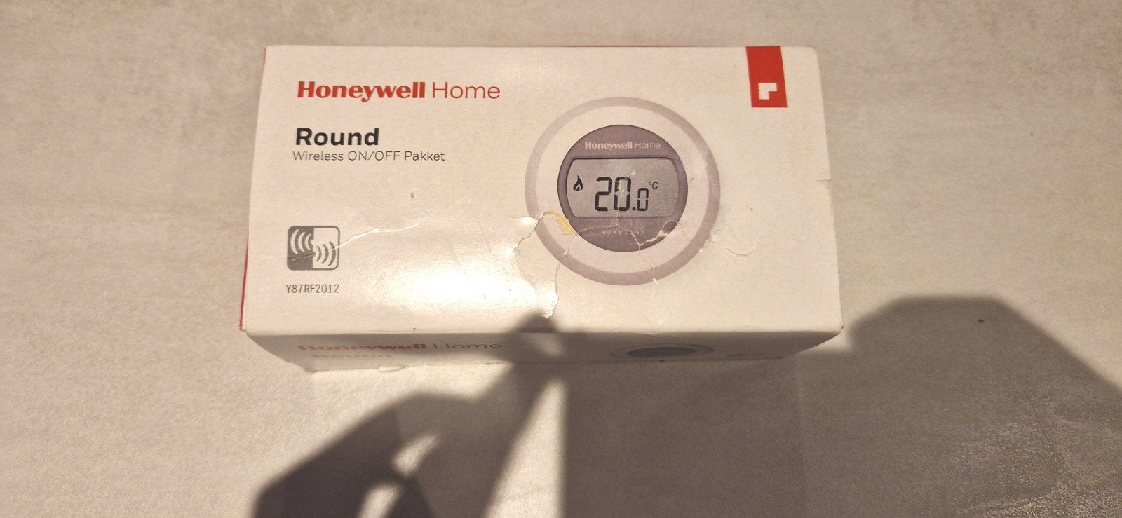 Honeywel Round Wireless Kamerthermostaat, Ophalen of Verzenden, Nieuw