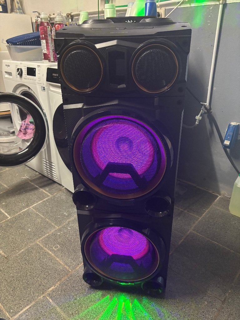 muziek installatie, Audio, Tv en Foto, Vloerstaande luidspreker, Ophalen of Verzenden, Zo goed als nieuw, Bluetooth