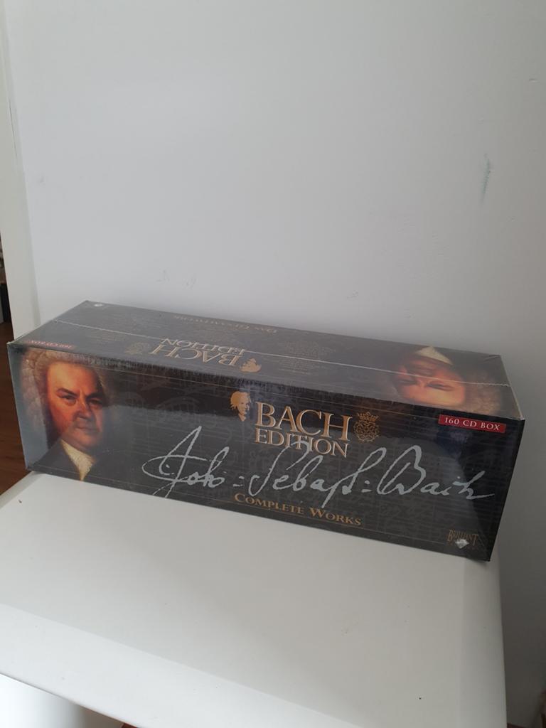 Complete werk van Bach, 160 cd box. In verpakkingsdoos., Cd's en Dvd's, Cd's | Klassiek, Ophalen of Verzenden, Barok, Zo goed als nieuw