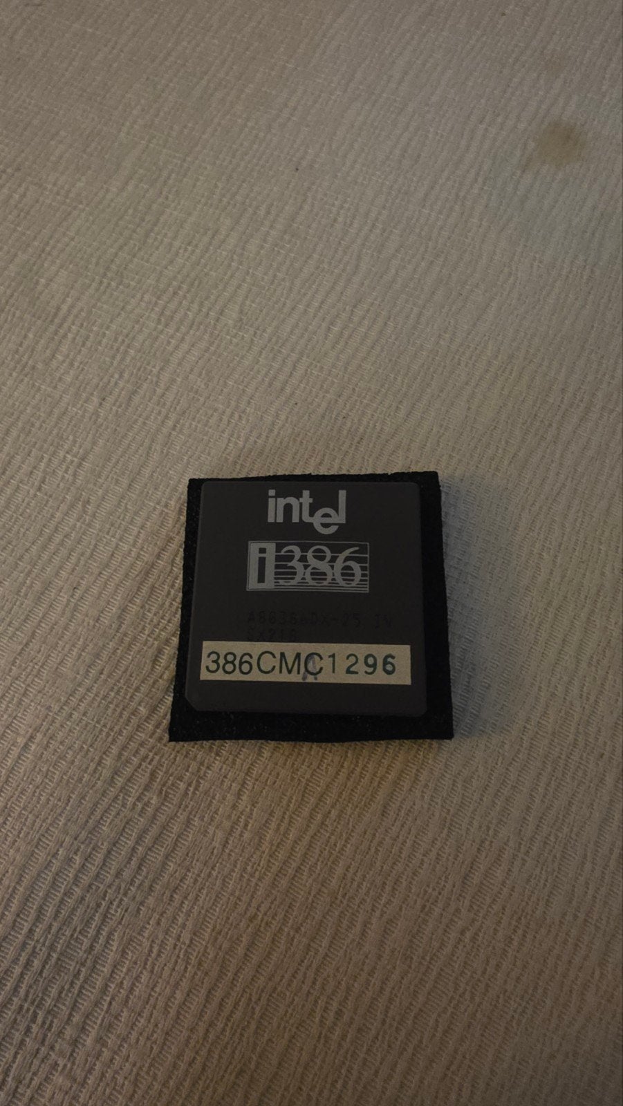 intel i386 cpu, Ophalen of Verzenden