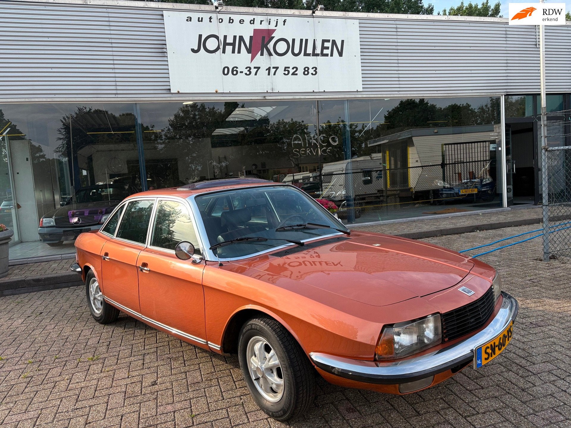 NSU RO 80 Ro 80, Auto's, Oldtimers, Bruin, 116 pk, Bedrijf, 995 cc