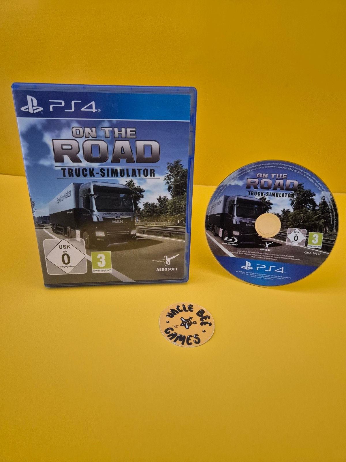On The Road Truck Simulator, Spelcomputers en Games, Verzenden, 1 speler, Zo goed als nieuw, Vanaf 3 jaar