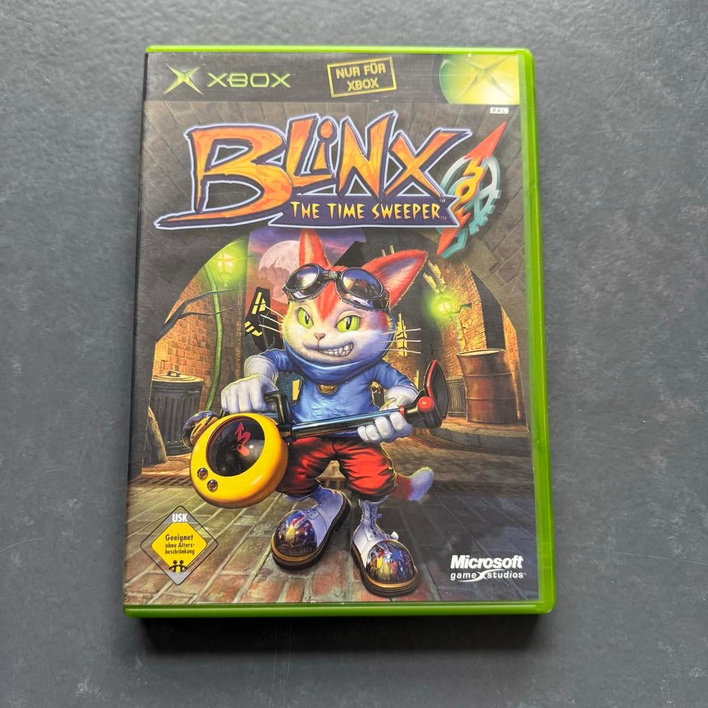 Blinx: The Time Sweeper - Originele Xbox Game, Spelcomputers en Games, Games | Xbox Original, 1 speler, Ophalen of Verzenden, Zo goed als nieuw