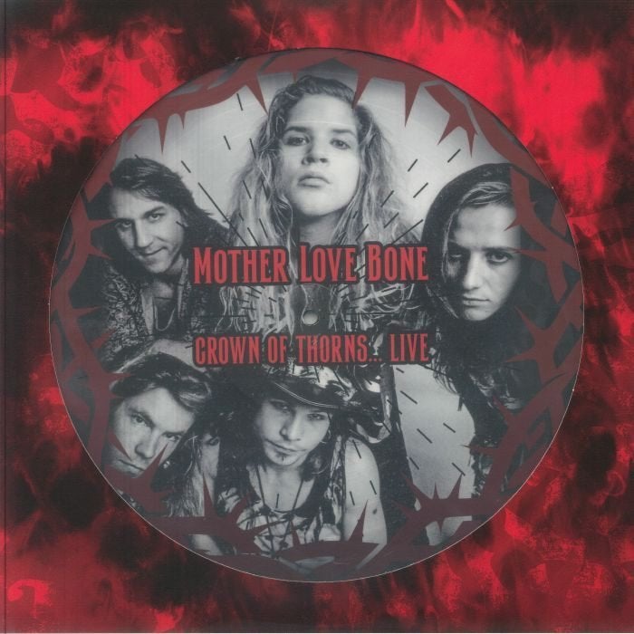 Mother Love Bone | Picture LP Crown Of Thorns Live Dallas 89, Cd's en Dvd's, Vinyl | Rock, Ophalen of Verzenden, Picture disc