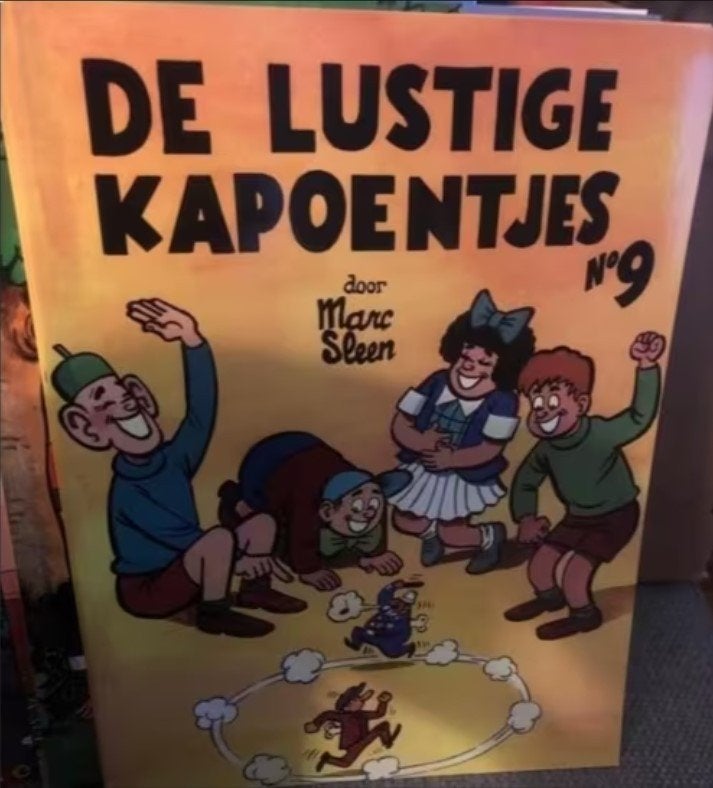 de lustige kapoentjes no 9 marc sleen k2, Boeken, Eén stripboek, Ophalen of Verzenden, Zo goed als nieuw