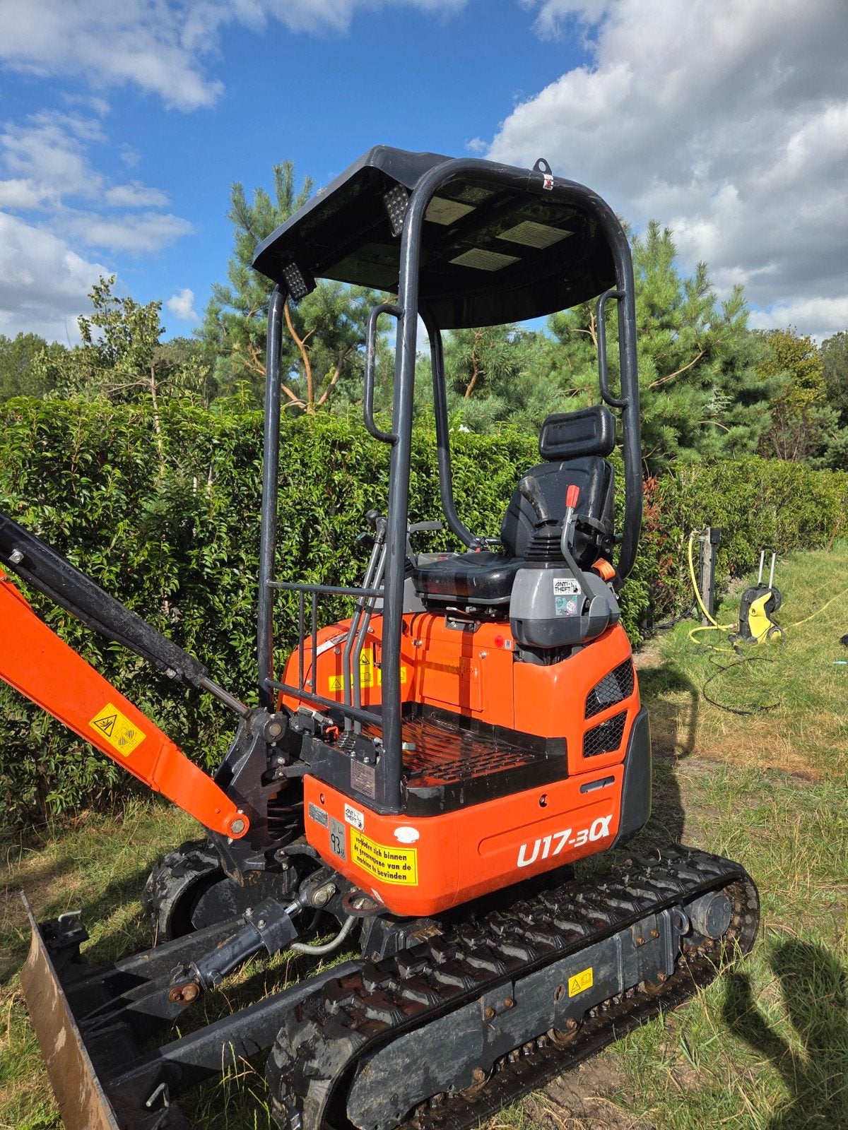 Kubota U17 Minigraver uit 2024 - Slechts 203 uur, Ophalen, Graafmachine