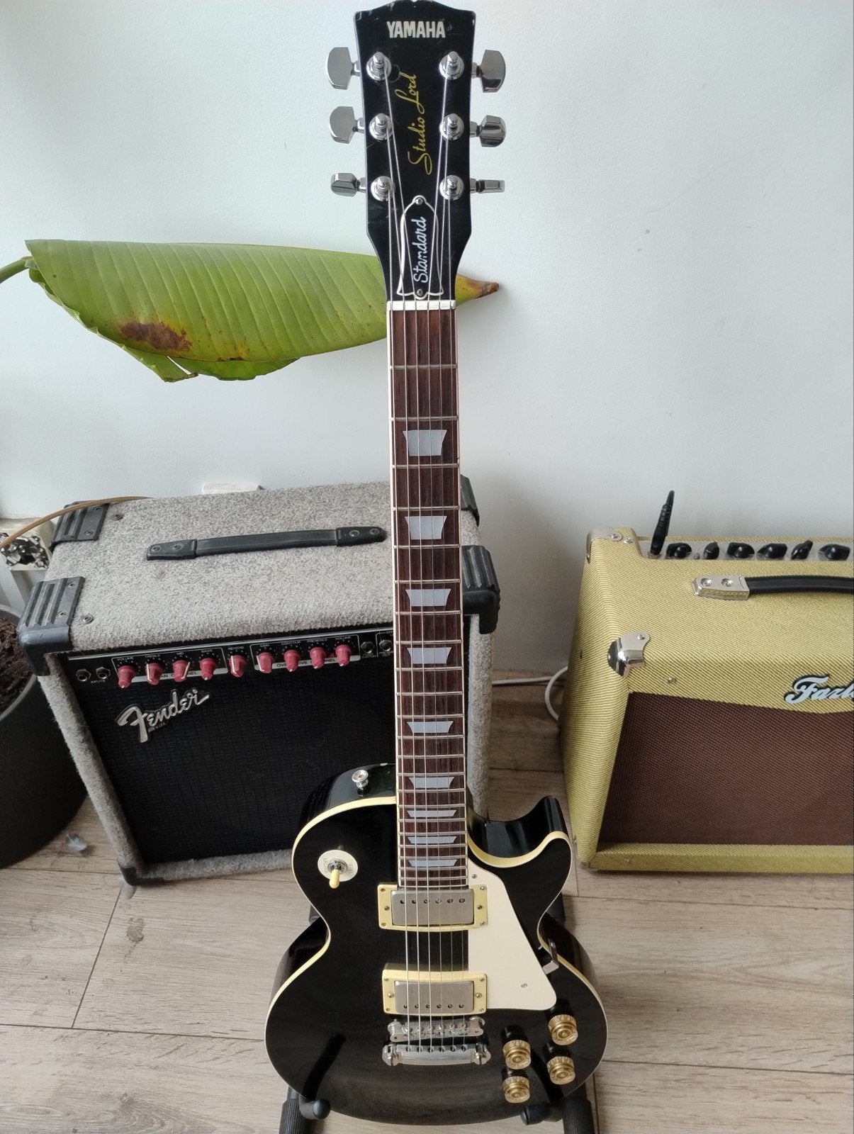 Yamaha SL450S 1980s Japan Les Paul, Ophalen of Verzenden, Gebruikt, Solid body, Overige merken